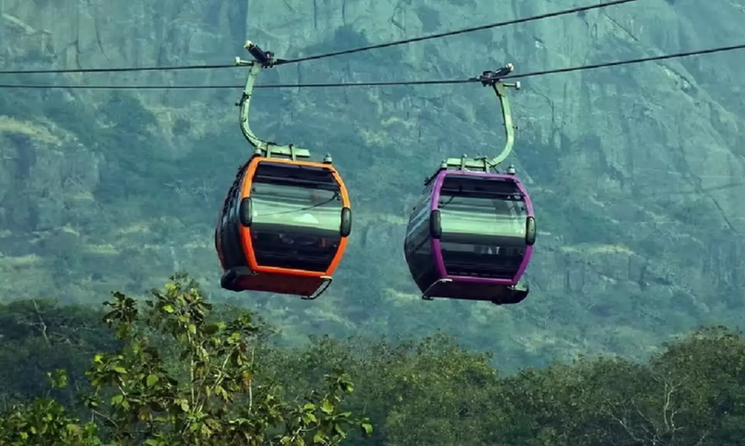 റോഡ് വീതി കൂട്ടാൻ സ്ഥലമില്ല; ഗതാഗതം സുഗമമാക്കാൻ കേബിൾ കാർ പദ്ധതിക്ക് തുടക്കമിട്ട് സിക്കിം സർക്കാർ