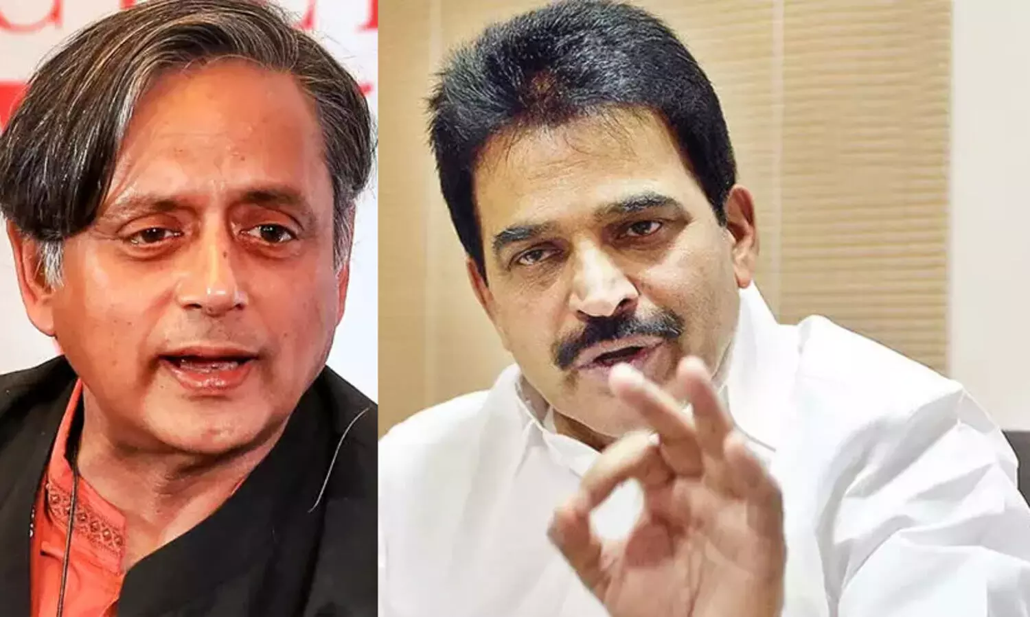 Shashi Tharoor and KC Venugopal