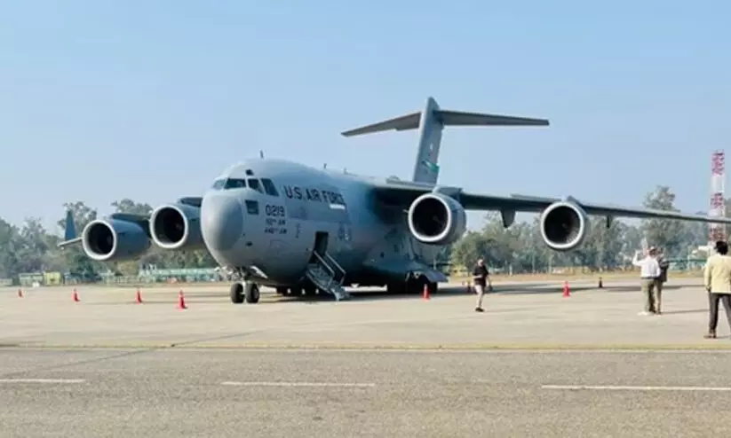 കുടിയേറ്റക്കാരുമായി യു.എസിൽ നിന്നുള്ള രണ്ടാമത്തെ വിമാനം ഇന്ന് ഇന്ത്യയിലെത്തും