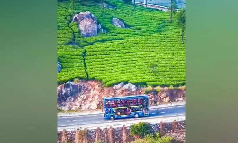KSRTC Double decker bus