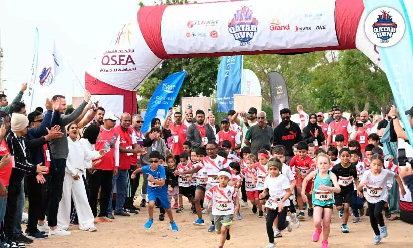 ഖത്തർ റൺ; അതിവേഗം ആവേശോജ്ജ്വലം ഖത്തർ റൺ; അതിവേഗം ആവേശോജ്ജ്വലം