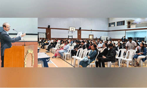 ബോ​ർ​ഡ് പ​രീ​ക്ഷ: വി​ദ്യാ​ർ​ഥി​ക​ൾ​ക്ക് ഓ​റി​യ​ന്‍റേ​ഷ​ൻ ക്ലാ​സ് സം​ഘ​ടി​പ്പി​ച്ച് ന്യൂ ​മി​ല്ലേ​നി​യം സ്കൂ​ൾ