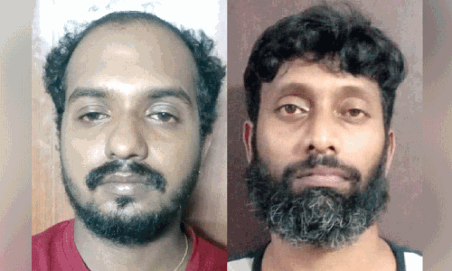 എം.ഡി.എം.എയുമായി രണ്ട് യുവാക്കൾ   അറസ്റ്റിൽ