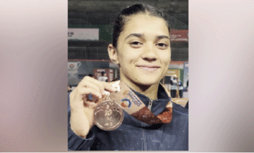 ദേ​ശീ​യ ഗെ​യിം​സ്: അ​മാ​നി ദി​ല്‍ഷാ​ദി​ന് ച​രി​ത്ര നേ​ട്ടം