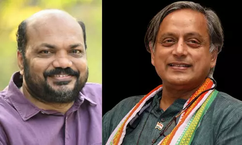 P Rajiv, shashi tharoor
