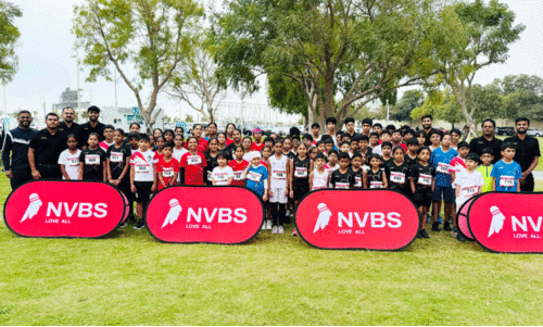 ഖ​ത്ത​ർ റ​ണ്ണി​ൽ എ​ൻ.​വി.​ബി.​എ​സി​ന്റെ മെ​ഡ​ൽ​ കൊ​യ്ത്ത്