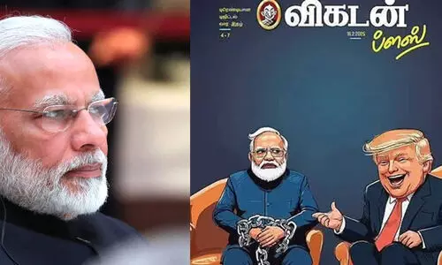 പ്രധാനമന്ത്രിയെ വിമർശിക്കുന്ന കാർട്ടൂൺ; വികടന്റെ വെബ്സൈറ്റ് ബ്ലോക്ക് ചെയ്ത് കേന്ദ്രം