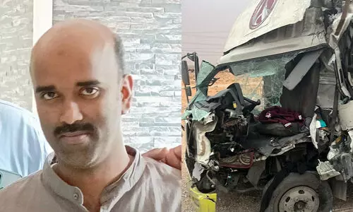 സൗദിയിൽ മിനി ട്രക്ക് ട്രെയിലറിന്​ പിന്നിലിടിച്ച്​ മലയാളി യുവാവ്​ മരിച്ചു