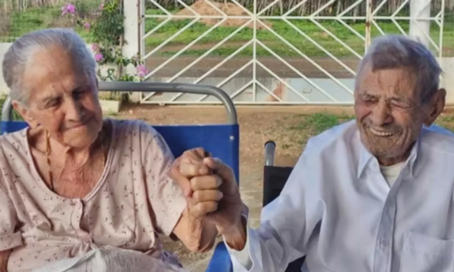 Brazilian couple Manoel and Maria Dino