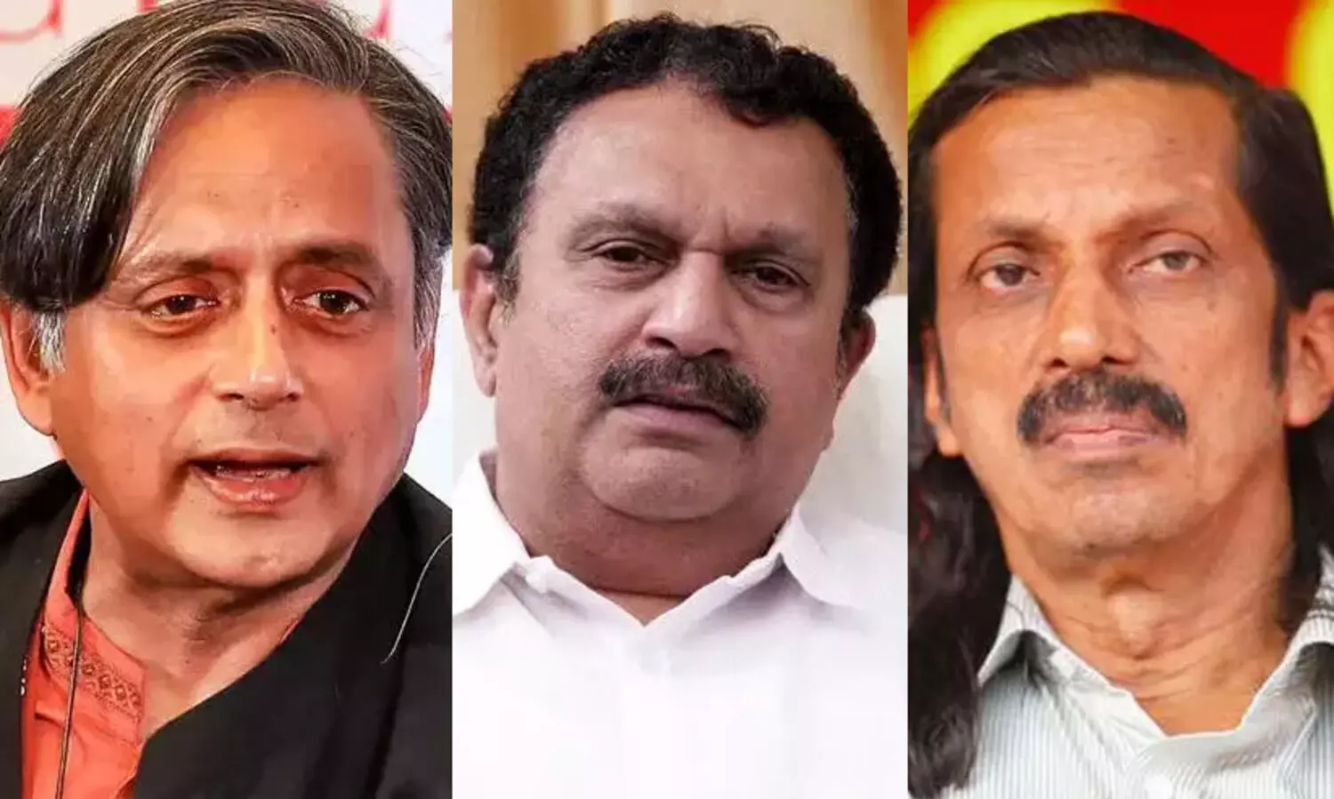Shashi Tharoor, K Muraleedharan, Pannyan Raveendran