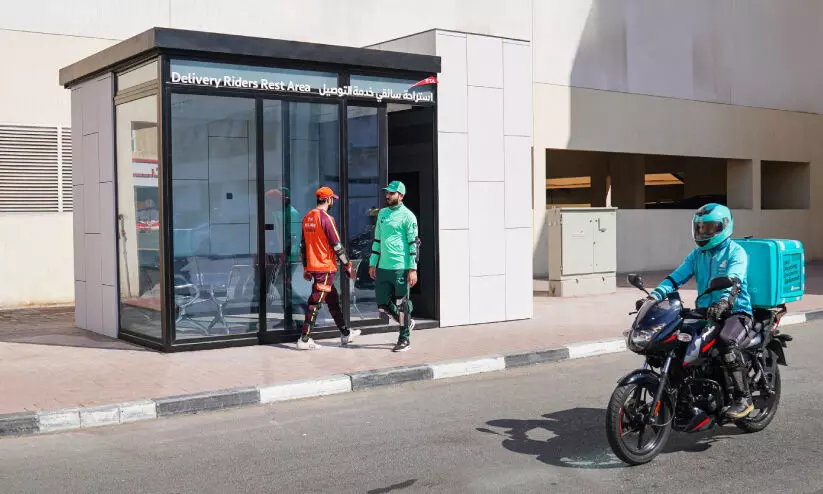 Delivery riders Delivery riders