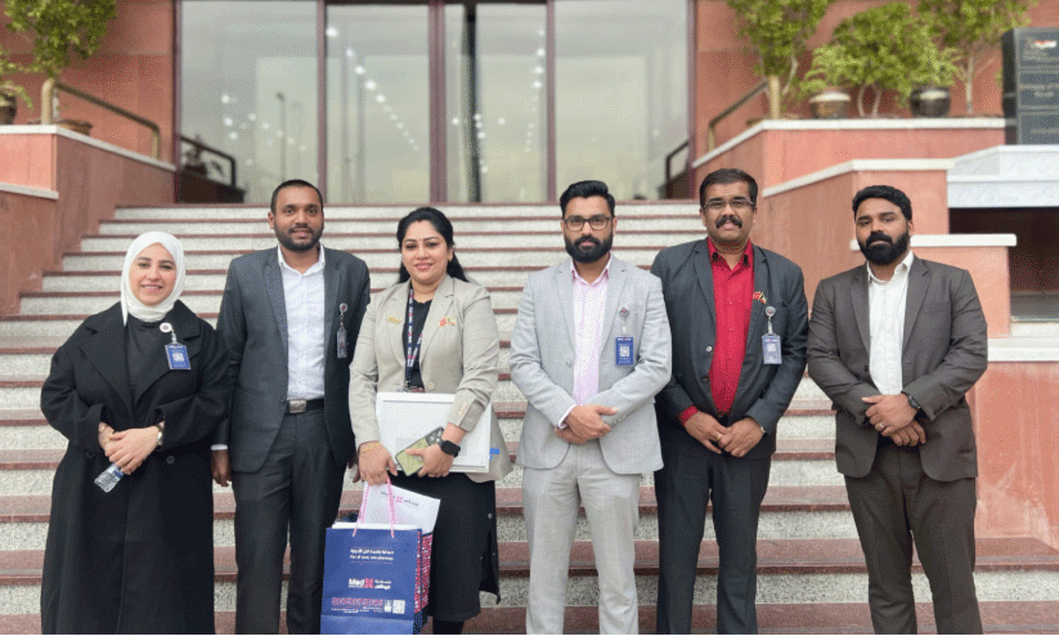 മെ​ഡ​ക്‌​സ്‌ സ​ർ​വേ ടീം ​ഇ​ന്ത്യ​ൻ എം​ബ​സി സ​ന്ദ​ർ​ശി​ച്ചു