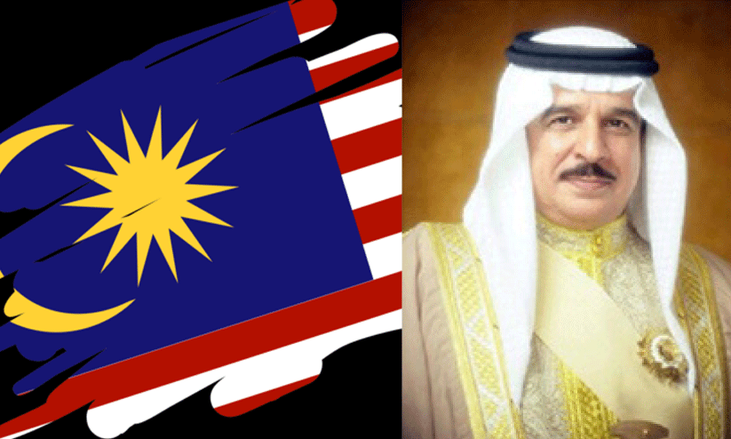 മലേഷ്യൻ രാജാവിനെയും കുടുംബത്തെയും സ്വീകരിച്ച് ഹമദ് രാജാവ്