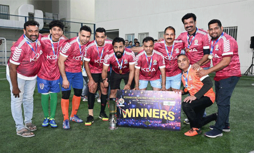 കോഴിക്കോട് ജില്ല അസോസിയേഷൻ ഫുട്ബാൾ: ഫർവാനിയ ജേതാക്കൾ കോഴിക്കോട് ജില്ല അസോസിയേഷൻ ഫുട്ബാൾ: ഫർവാനിയ ജേതാക്കൾ