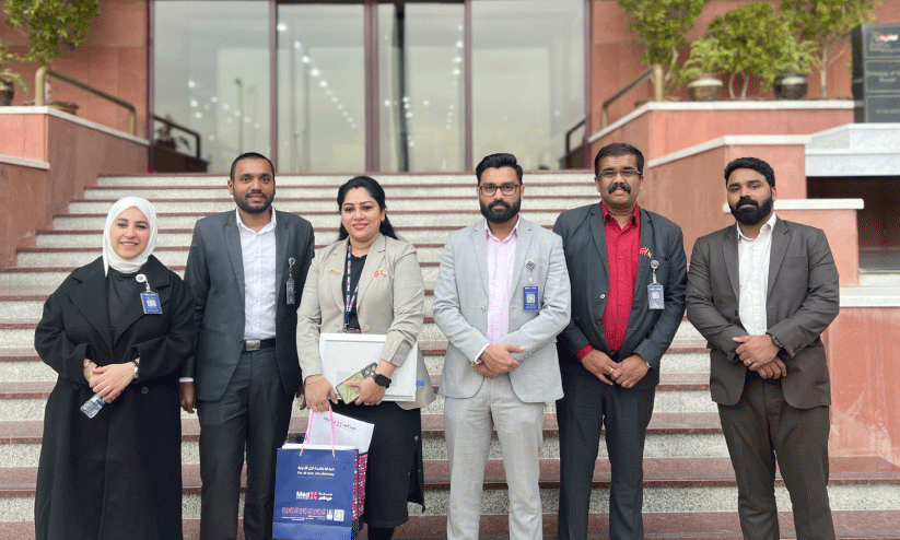 മെ​ഡ​ക്‌​സ്‌ സ​ർ​വേ ടീം ​ഇ​ന്ത്യ​ൻ എം​ബ​സി സ​ന്ദ​ർ​ശി​ച്ചു