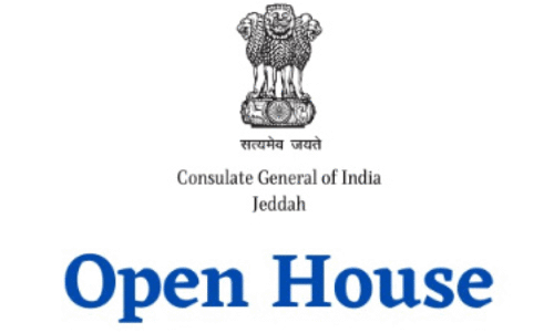 ജി​ദ്ദ ഇ​ന്ത്യ​ൻ കോ​ൺ​സു​ലേ​റ്റി​ൽ ഓ​പൺ ഹൗ​സ് നാ​ളെ
