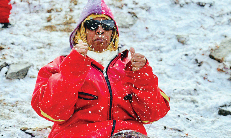 ‘‘ഉംറക്ക് പോയി 12ാമത്തെ ദിവസമാണ് മണാലിക്ക് പോകുന്നത്. ആരെയും ബോധിപ്പിക്കാതെ സന്തോഷിക്കൂ’’ -മണാലി യാത്രയെക്കുറിച്ച് നബീസുമ്മ പറയുന്നു