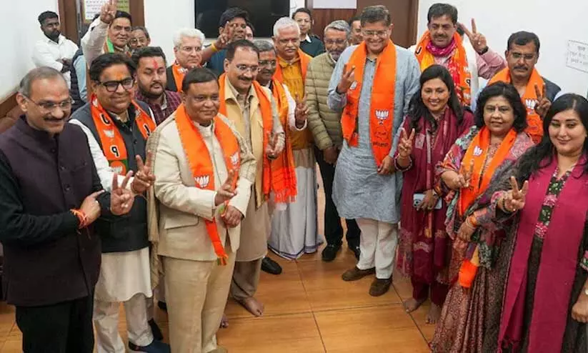 ഡൽഹിയിൽ ബി.ജെ.പി സർക്കാർ നാളെ; സത്യപ്രതിജ്ഞക്ക് രാംലീലയിൽ ഒരുക്കം തകൃതി