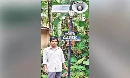 പടക്കവും പാട്ടയും വേണ്ട; വന്യജീവികളെ തുരത്താൻ എലിഫൻറ് റിപ്പല്ലർ