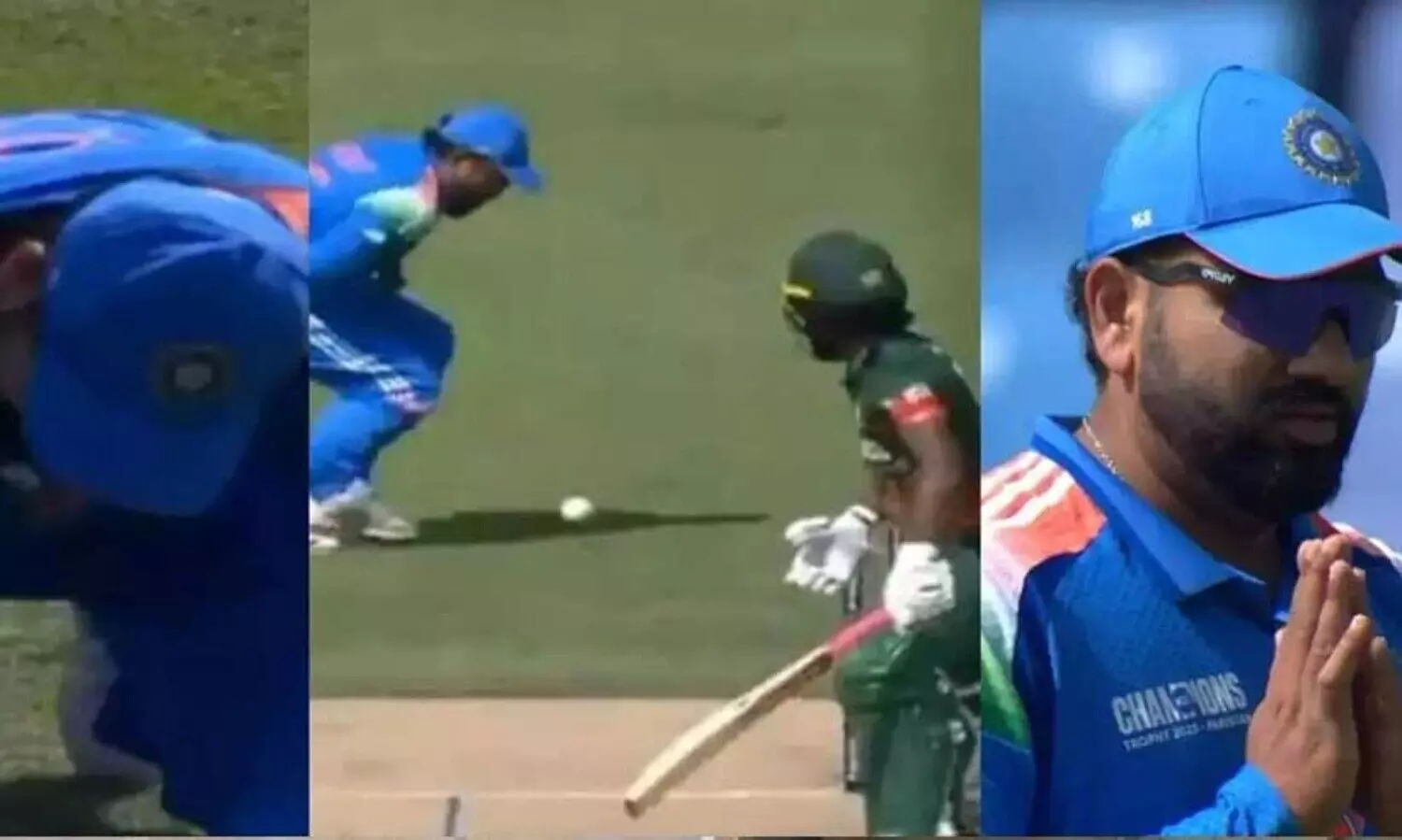 അക്സറിന്‍റെ ഹാട്രിക് വിക്കറ്റ് കൈവിട്ട് രോഹിത്; ഗ്രൗണ്ടിൽ ആഞ്ഞടിച്ച് രോഷപ്രകടനം, തൊഴുത് ഖേദപ്രകടനവും -വിഡിയോ വൈറൽ