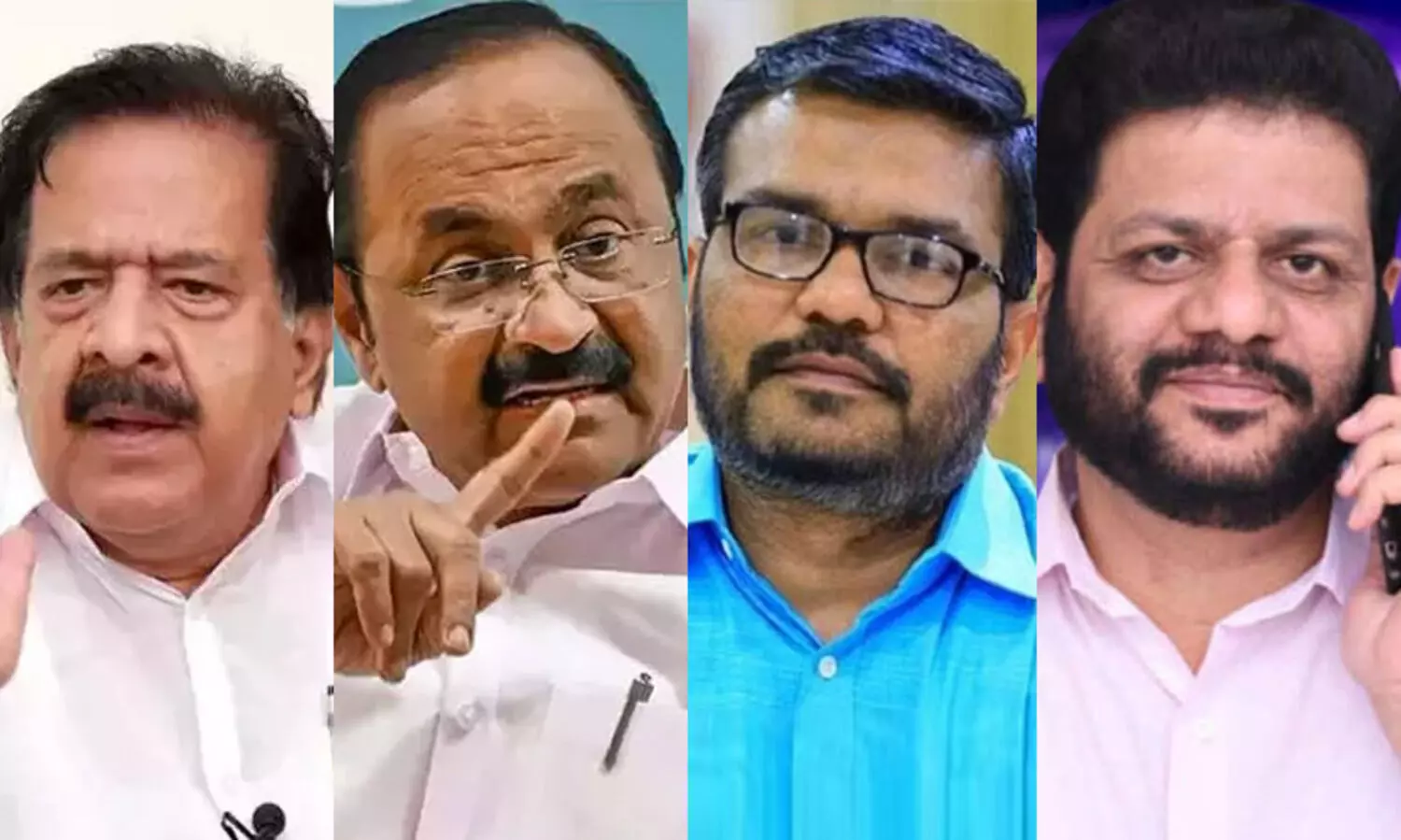 MB Rajesh, VD Satheesan, Ramesh Chennithala, VK Sreekandan