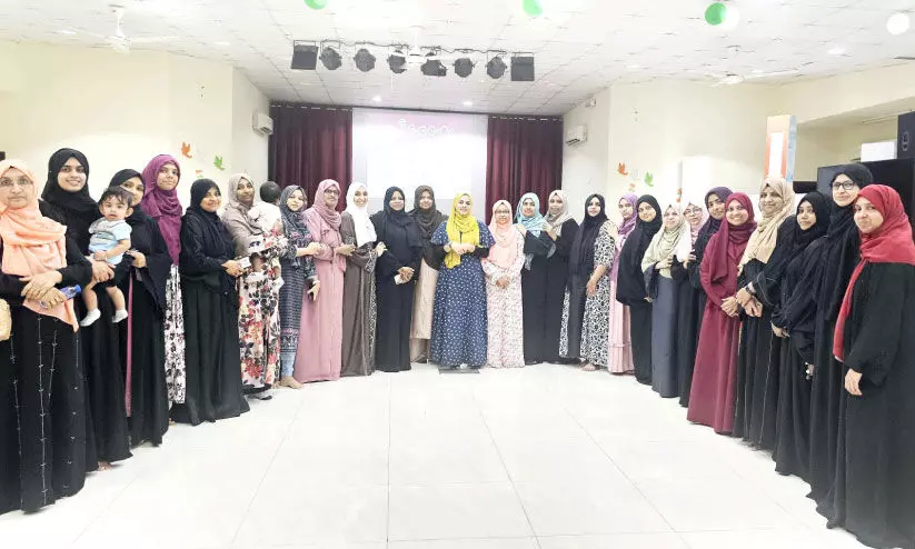 അ​ഡ്വ. ന​ജ്മ ത​ബ്ഷീ​റ​ക്ക് സ്വീ​ക​ര​ണം ന​ൽ​കി