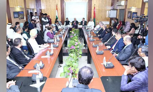 ന​യ​ത​ന്ത്ര ബ​ന്ധ​ത്തി​ന്റെ 70ാം വാ​ർ​ഷി​കം​  ന്യൂ​ഡ​ൽ​ഹി​യി​ൽ ച​രി​ത്ര സി​മ്പോ​സി​യ​വു​മാ​യി ഒ​മാ​ൻ എം​ബ​സി