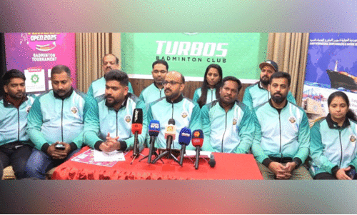 ട​ർ​ബോ​സ് ഓ​പ​ൺ ബാ​ഡ്മി​ന്റ​ൺ ടൂ​ർ​ണ​മെ​ന്റ് ഇ​ന്നും നാ​ളെ​യും