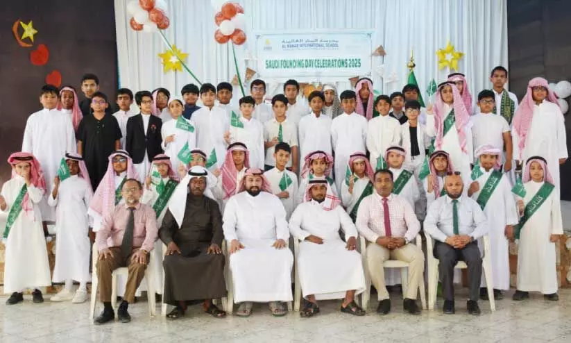 അ​ൽ മ​നാ​ർ സ്‌​കൂ​ൾ സൗ​ദി സ്ഥാ​പ​ക ദി​നാ​ഘോ​ഷം