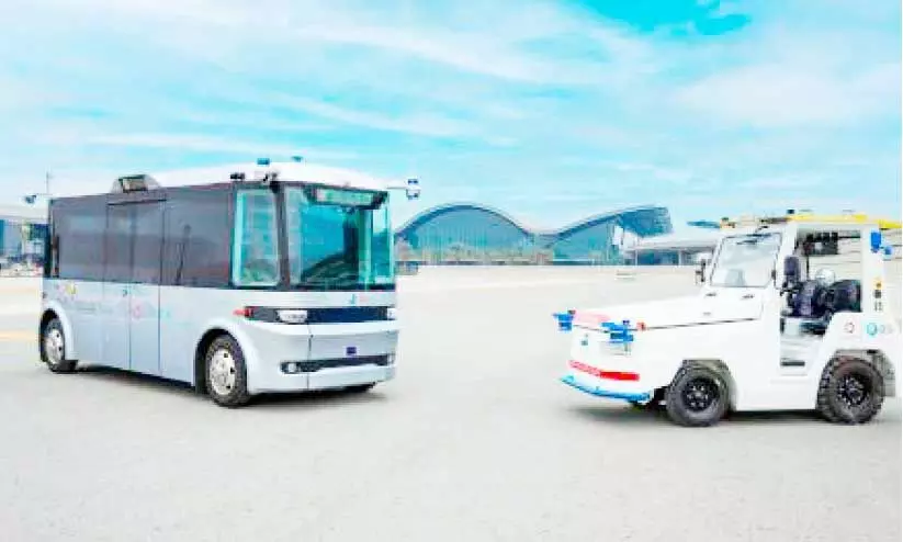 ഹമദ് വിമാനത്താവളത്തിൽ ഇനി ഡ്രൈവറില്ലാ വാഹനങ്ങളും