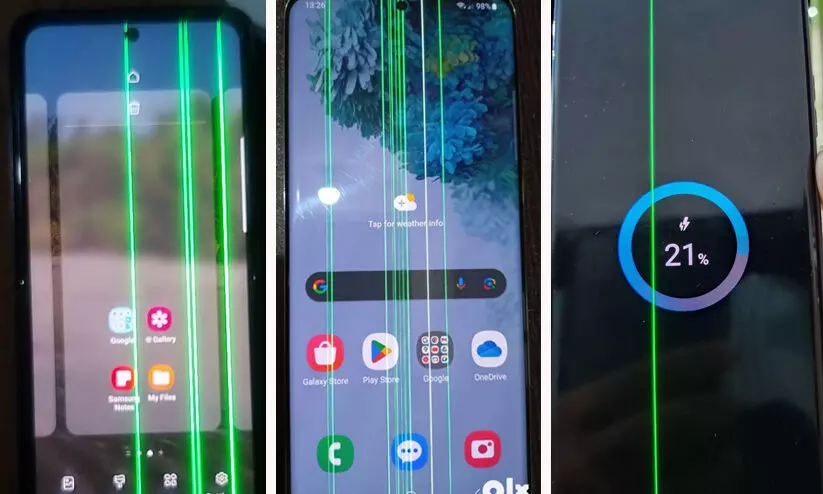 ഫോൺ സ്ക്രീനിൽ വരകൊണ്ടു നിറഞ്ഞു; വാരന്റി നിഷേധിച്ച കമ്പനിയും കടക്കാരും കുടുങ്ങി, 1.03 ലക്ഷം രൂപ നഷ്ടപരിഹാരം നൽകാൻ വിധി