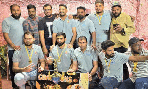 ഗ​ൾ​ഫ് ക്രി​ക്ക​റ്റ് ലീ​ഗ് നി​സ്‍വ ക​ലാ കോ​സ്കോ ജേ​താ​ക്ക​ൾ