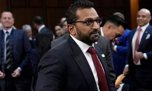 അമേരിക്കയെ ദ്രോഹിക്കുന്നവർ ലോകത്തിന്റെ ഏത് കോണിലാണെങ്കിലും വേട്ടയാടി പിടിക്കുമെന്ന് പുതിയ എഫ്.ബി.ഐ ഡയറക്ടർ