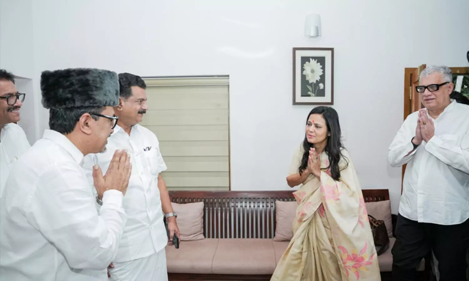 Trinamool Congress leaders visited Panakkad