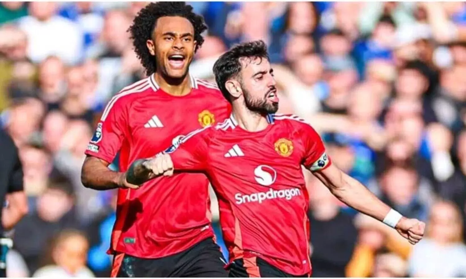 ഗുഡിസൺ പാർക്കിൽ യുനൈറ്റഡിന് ആശ്വാസ സമനില; തിരിച്ചുവരവ് എവർട്ടണോട് രണ്ടു ഗോളിന് പിന്നിൽപോയശേഷം