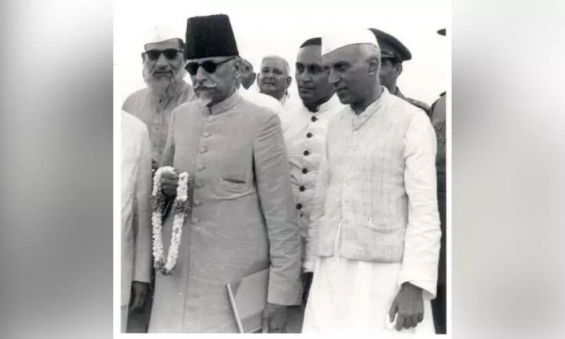 ആസാദ്, ഇന്ത്യ അറിയുന്നു അങ്ങയുടെ അഭാവം