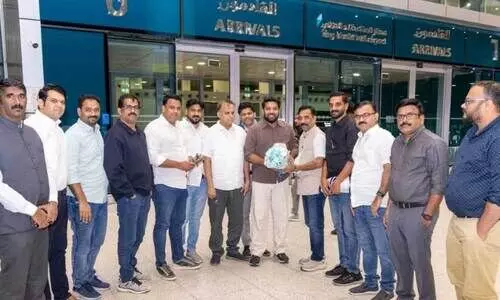 ഷാ​ഫി പ​റ​മ്പി​ൽ എം.​പിക്ക് റി​യാ​ദ് ഒ.​ഐ.​സി.​സി സ്വീ​ക​രണം