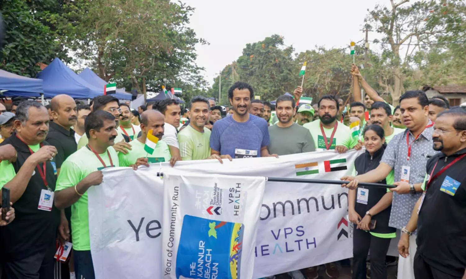 കണ്ണൂർ ബീച്ച് റണ്ണിൽ താരമായി യു.എ.ഇ മന്ത്രി