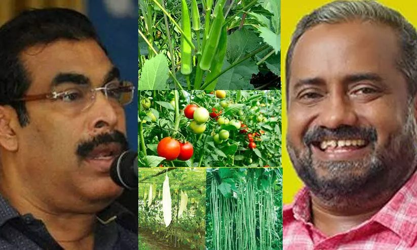 സംസ്ഥാനത്തെ പച്ചക്കറി ഉൽപാദനം 17.21 ലക്ഷം മെട്രിക് ടൺ ആയെന്ന് പി. പ്രസാദ്