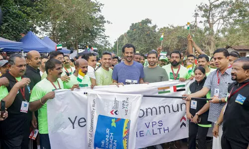 കണ്ണൂർ ബീച്ച് റണ്ണിൽ താരമായി യു.എ.ഇ മന്ത്രി