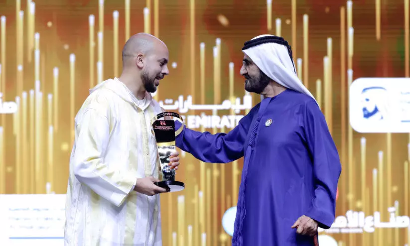 അ​റ​ബ്​ ഹോ​പ്​ മേ​​ക്കേഴ്സ്; അഹ്മദ് സെയ്നൂന് പുരസ്കാരം