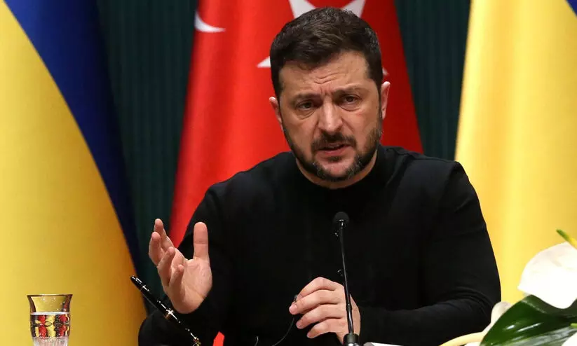 നാറ്റോയിൽ അംഗത്വം നേടാൻ പ്രസിഡന്റ് പദവി ഒഴിയാനും തയാറെന്ന് സെലൻസ്കി നാറ്റോയിൽ അംഗത്വം നേടാൻ പ്രസിഡന്റ് പദവി ഒഴിയാനും തയാറെന്ന് സെലൻസ്കി