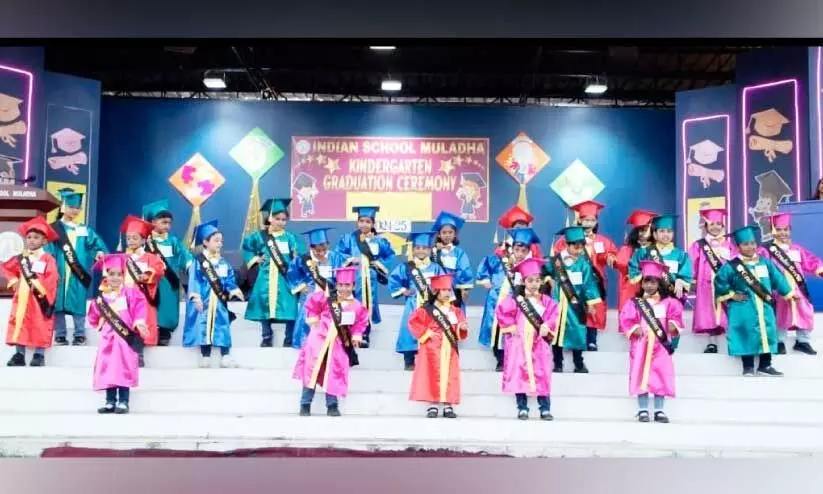 Kindergarten Graduation in Muladda Indian School