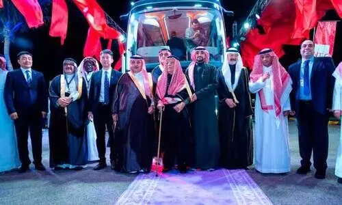 ഹ​ജ്ജ്​ 2025; തീ​ർ​ഥാ​ട​ക​രു​ടെ യാ​ത്ര​ക്ക് ഇ​ല​ക്​​ട്രി​ക്​ ബ​സു​ക​ൾ