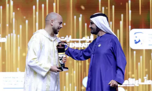 അ​റ​ബ്​ ഹോ​പ്​ മേ​​ക്കേഴ്സ്; അഹ്മദ് സെയ്നൂന് പുരസ്കാരം