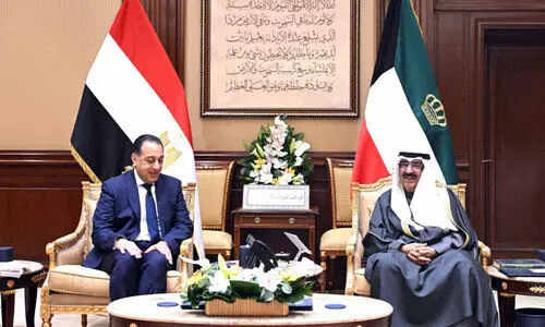 ഈ​ജി​പ്ഷ്യ​ൻ പ്ര​ധാ​ന​മ​ന്ത്രി ഡോ.​ മു​സ്ത​ഫ മ​ദ്ബൗ​ലി കു​വൈ​ത്തി​ൽ