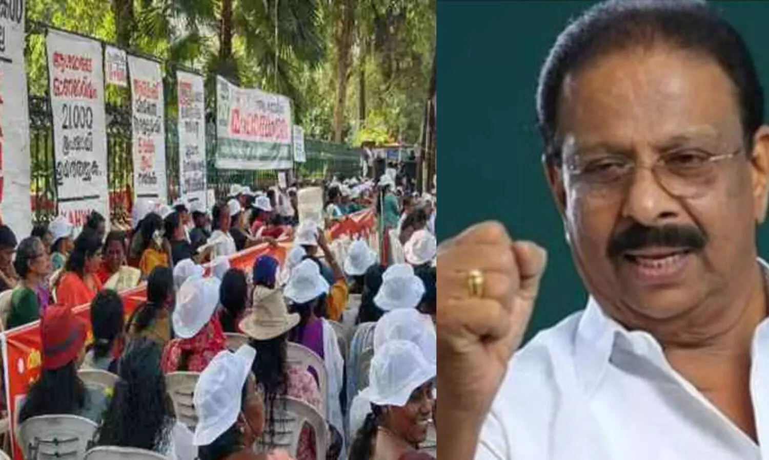 ആശാ സമരം: ഭീഷണി വിലപ്പോകില്ലെന്ന് കെ. സുധാകരന്‍ എം.പി