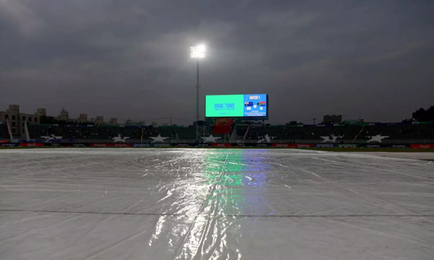 ആസ്ട്രേലിയ-ദക്ഷിണാഫ്രിക്ക മത്സരം മഴമൂലം ഉപേക്ഷിച്ചു; ഓരോ പോയന്‍റ് വീതം