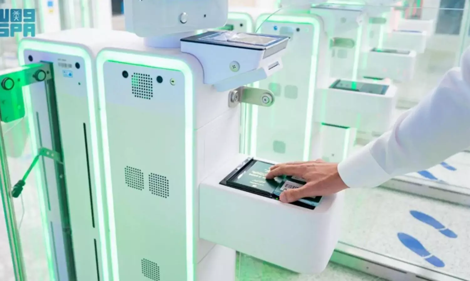 E gates service, Jeddah International Airport,