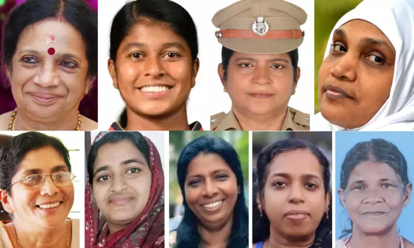 വനിത കമീഷൻ സ്ത്രീശക്തി പുരസ്‌കാരങ്ങൾ പ്രഖ്യാപിച്ചു